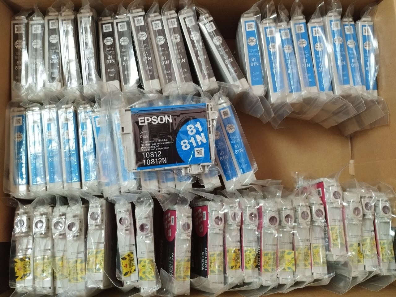 Струйные картриджи epson T0811 ,T0812 ,T0813
