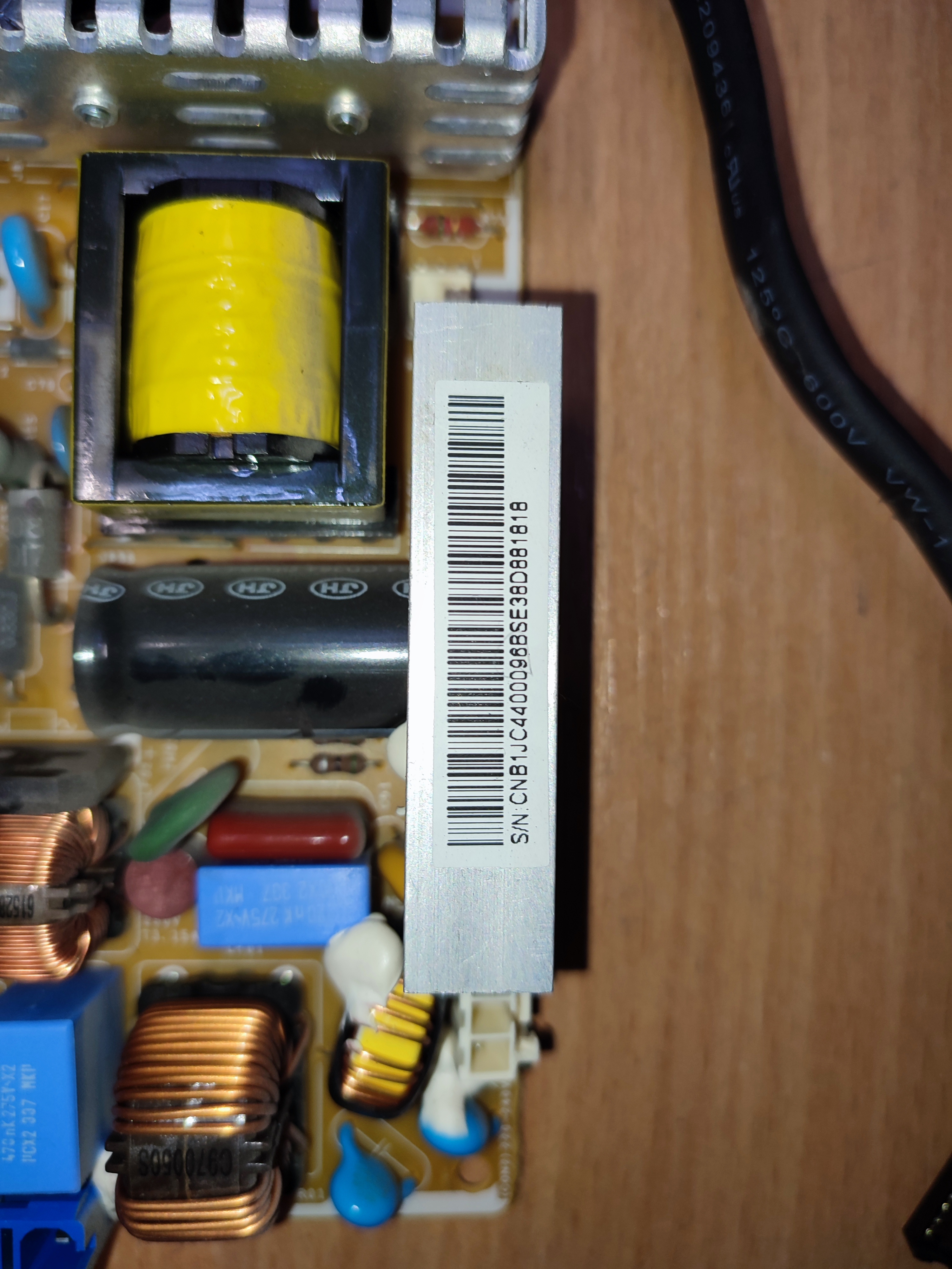 Плата низковольтного питания JC44-00096B (PSPV-TYPE2-V2C) для Samsung SCX-4828FN и Work Centre 3220 — миниатюра 3