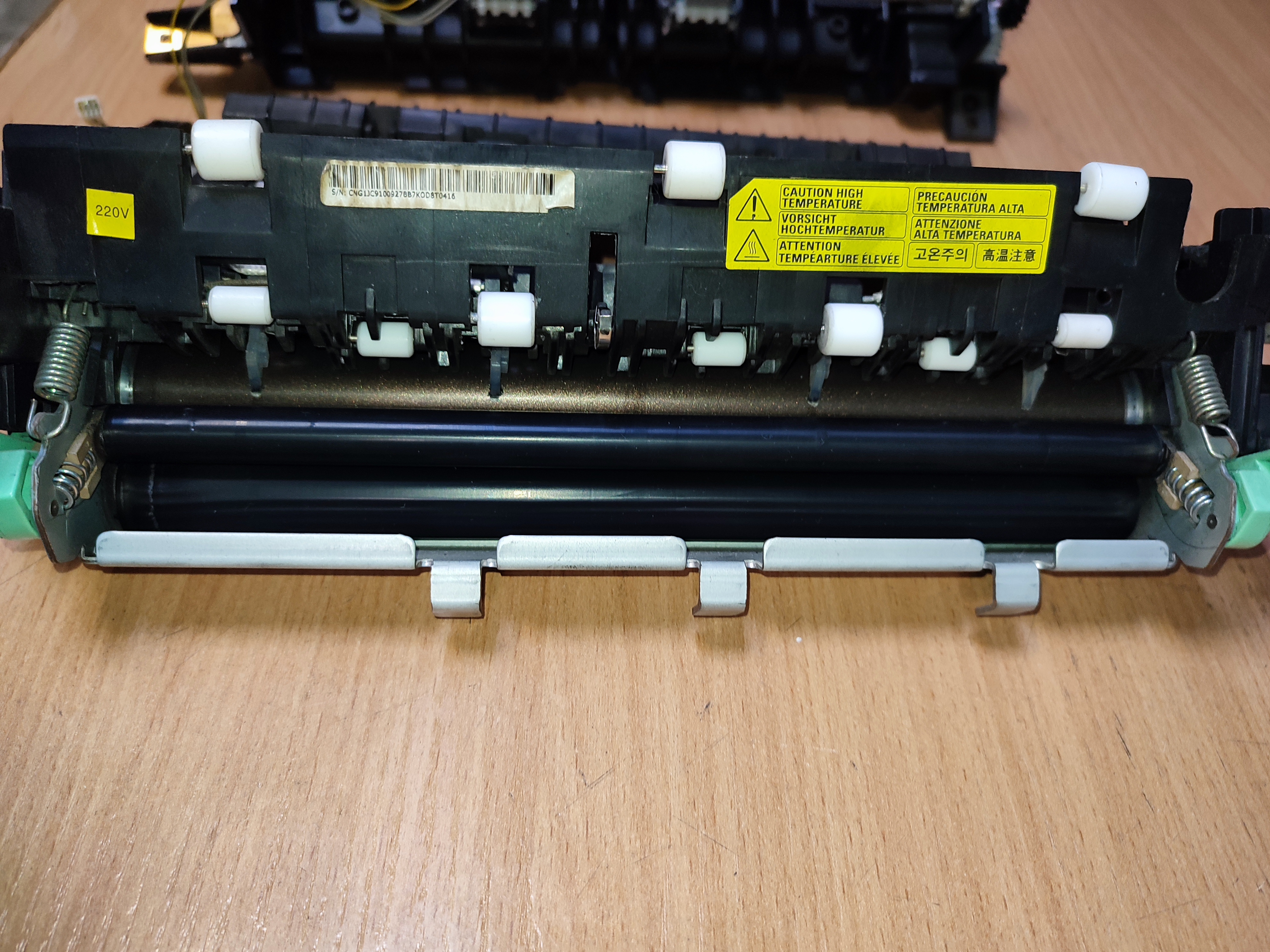 Блок термозакрепления (фьюзер) 126N00347 / JC91-01004A Xerox WC 3220/3210, Samsung SCX-4824 — миниатюра 2