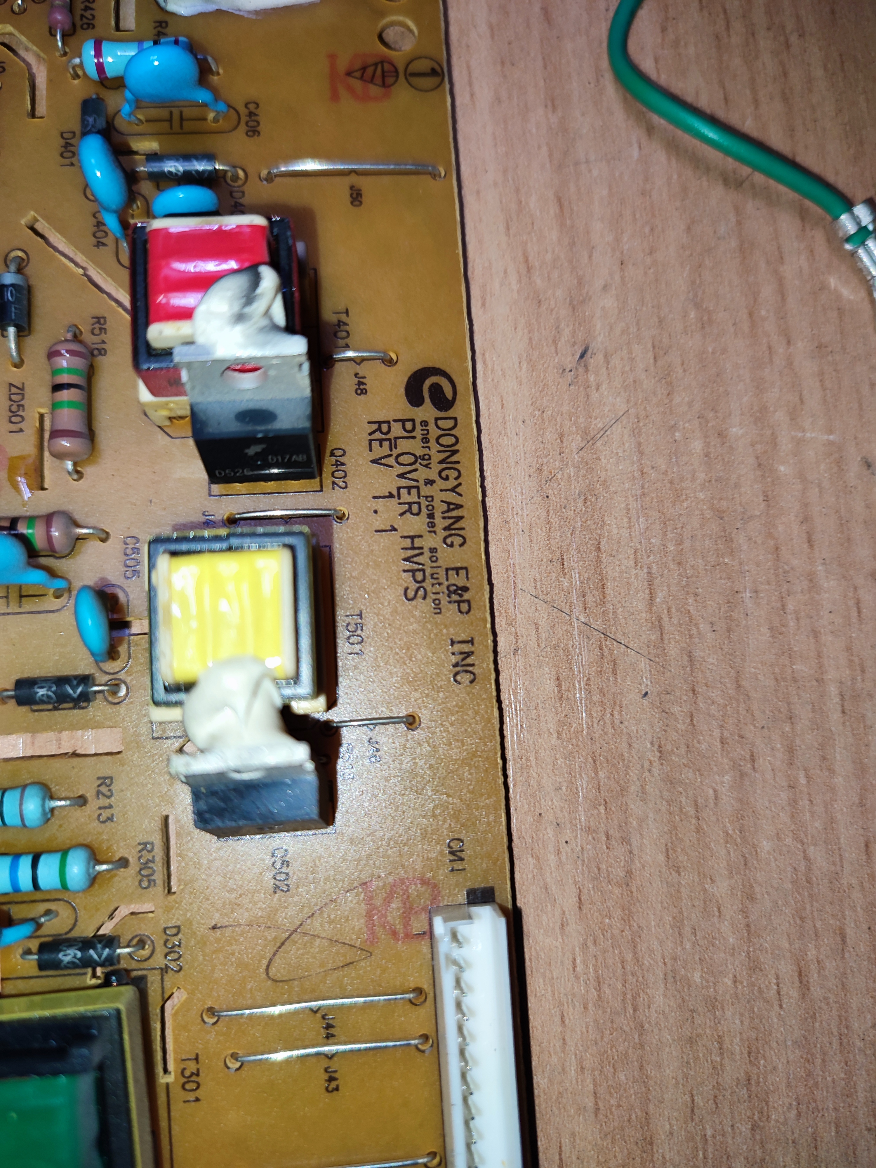 Блок питания SPH-8510 Plover HVPS Power Supply REV 1.1 для Samsung SCX-4828FN и Xerox WC 3220 — миниатюра 2