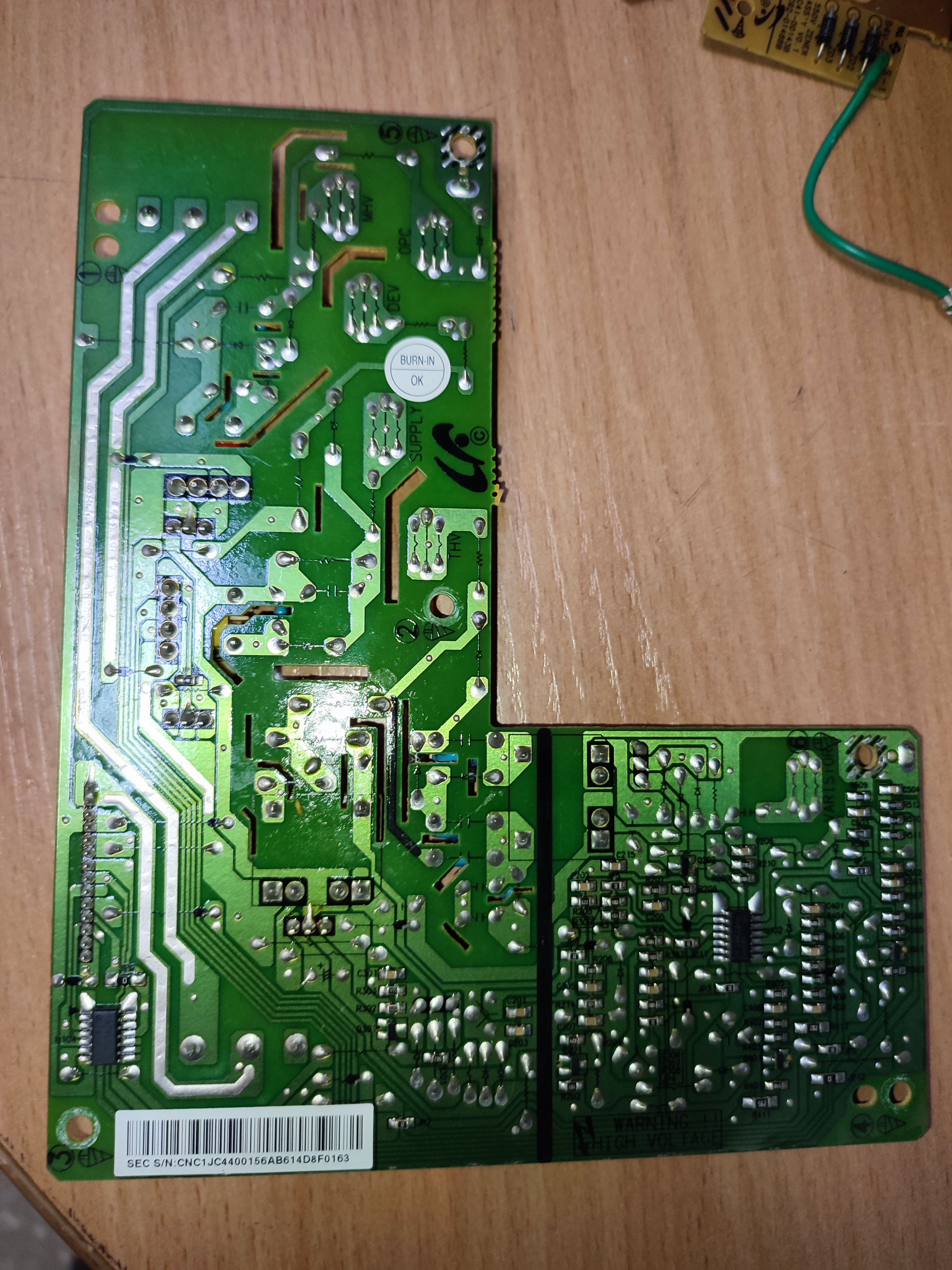Блок питания SPH-8510 Plover HVPS Power Supply REV 1.1 для Samsung SCX-4828FN и Xerox WC 3220 — миниатюра 4