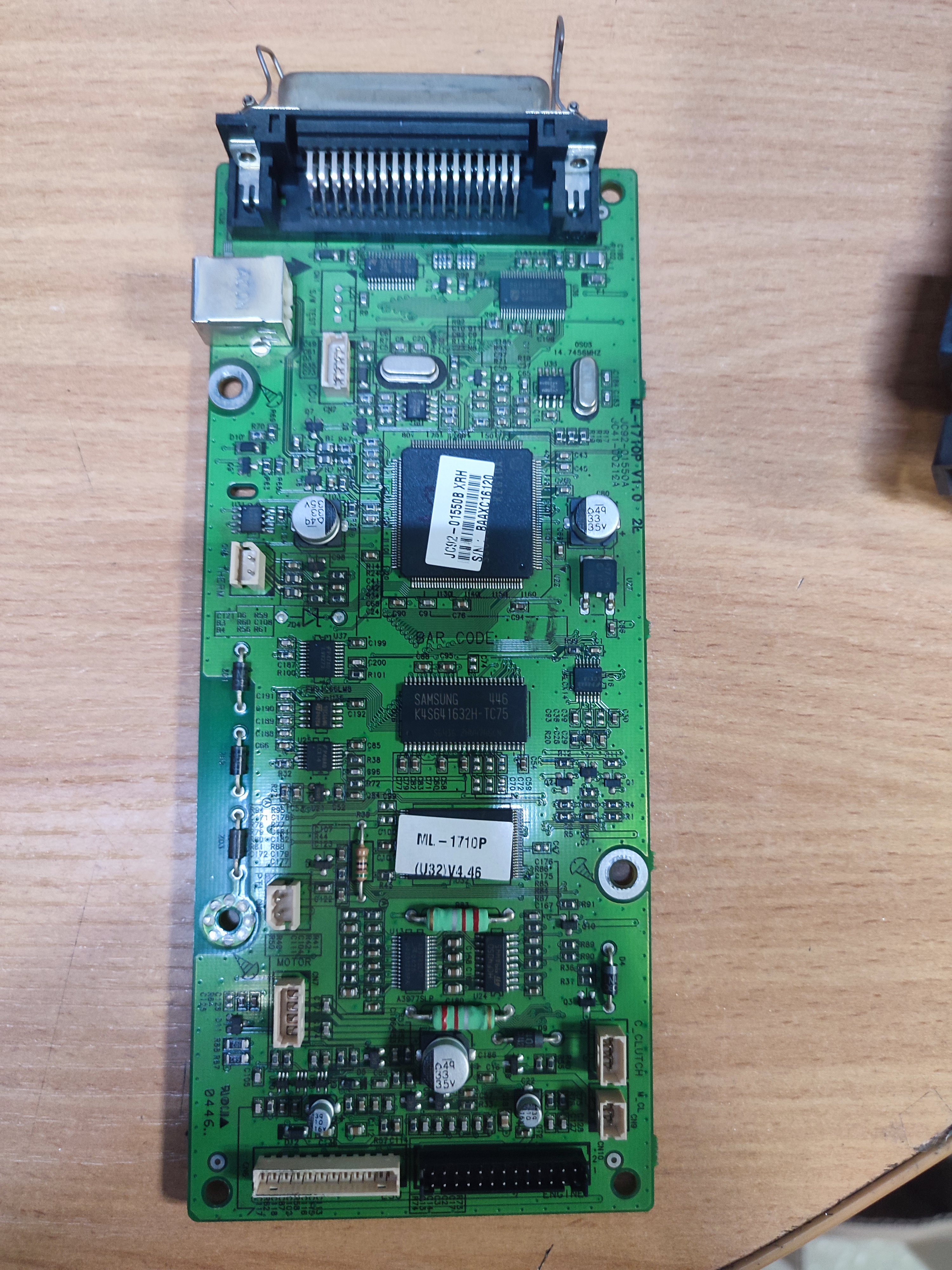Плата управления (форматтера) JC92-01550B Xerox Phaser 3121 / Samsung ML-1710P