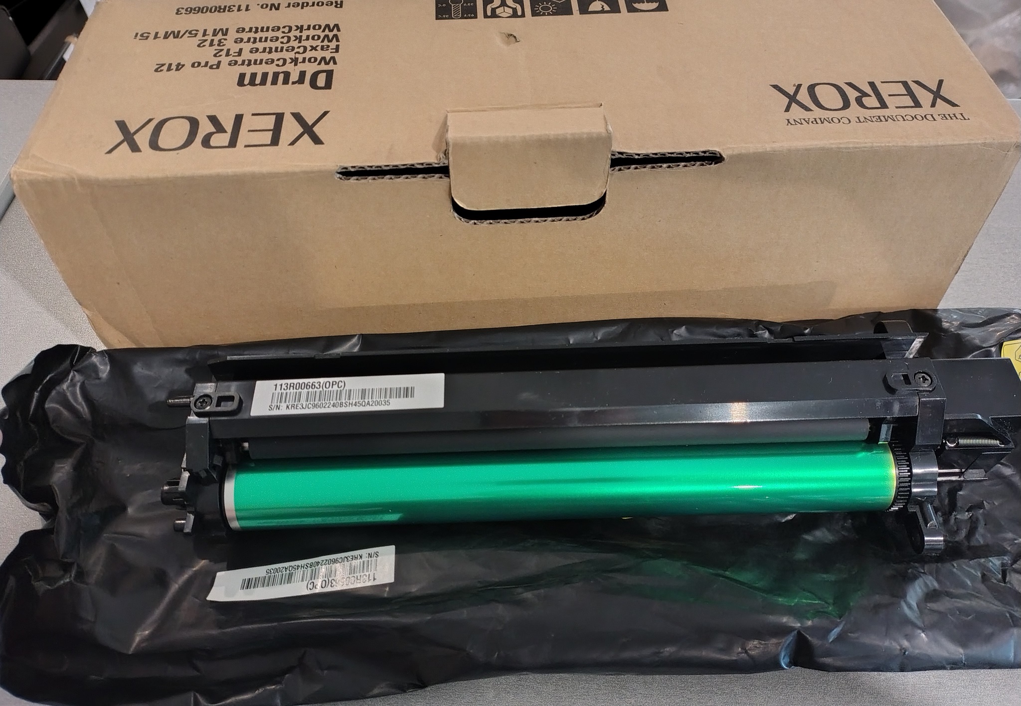 Фотобарабан Xerox 113R00663 оригинал — миниатюра 2