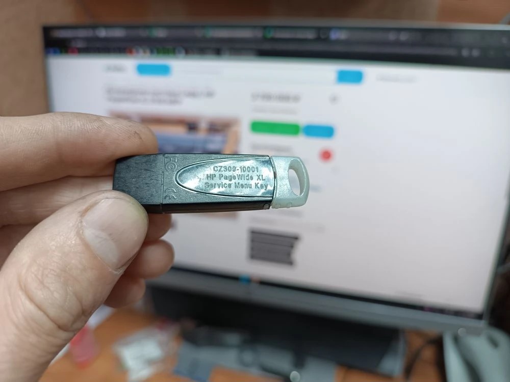 Сервисный ключ HP page wide XL CZ309-10001
