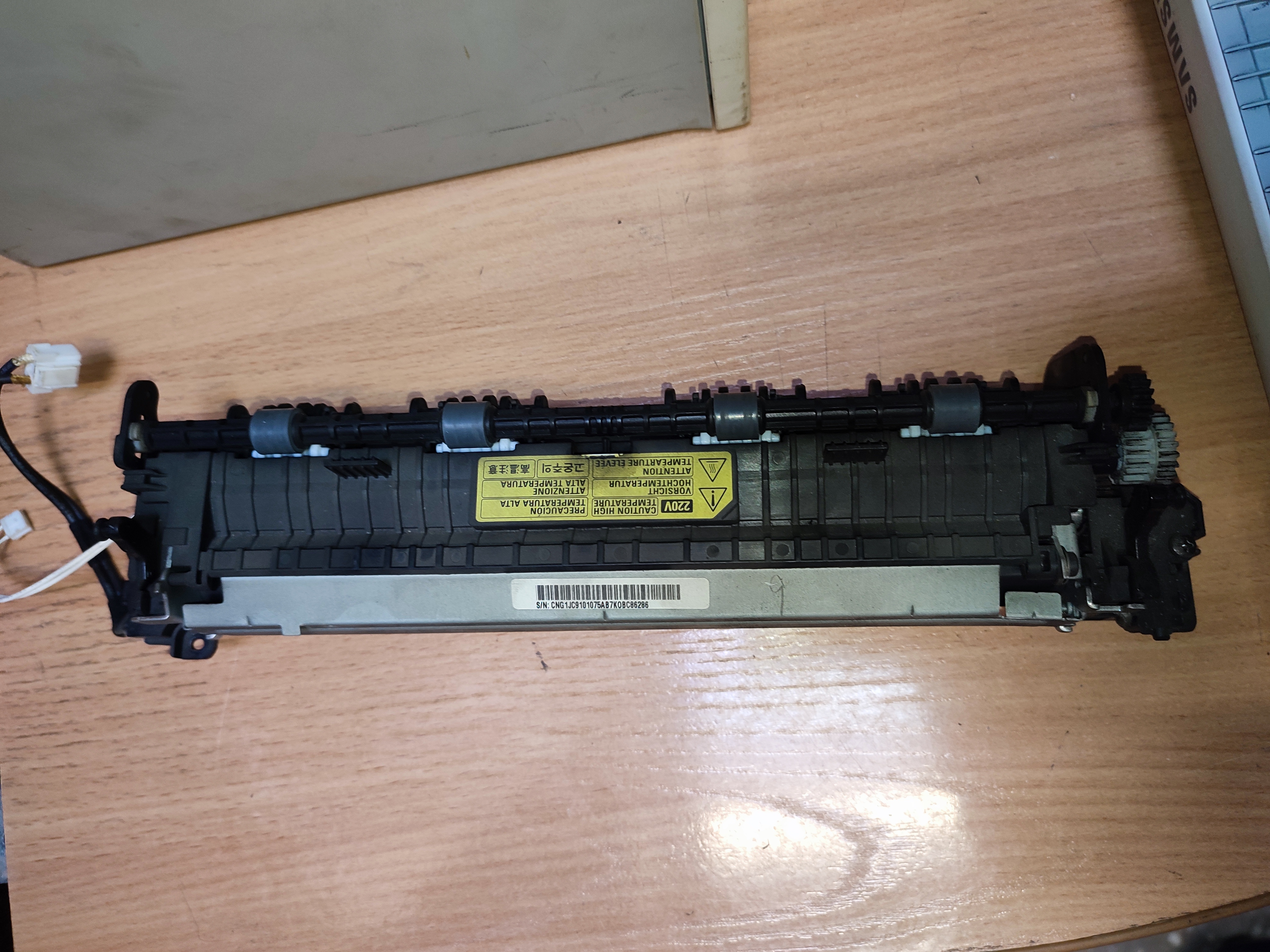 Блок термозакрепления (фьюзер) JC91-01077A/ 126N00433 для Samsung ML-2160/ 2165/ 2167/ 2168/ SCX-3400/ 3405/ 3407/ M2022/ M2020/ M2021/ M2070/ M2071