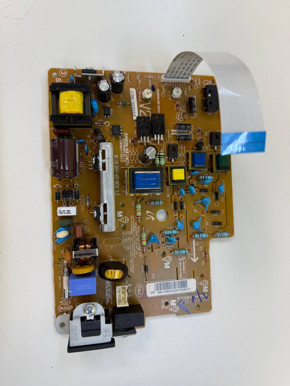 Плата питания высокого  Samsung МL-2160/2165/3400/3405/3405F/3405FW — миниатюра 3