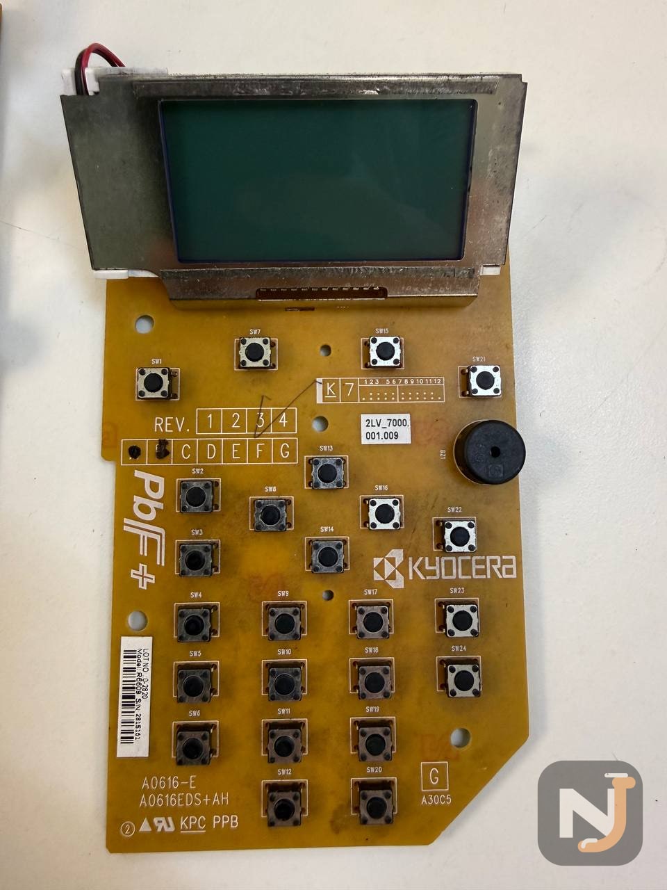 Плата панели управления с экраном для Kyocera FS-2100DN FS-2100D 4100DN 4200DN 4300DN A0616-E — миниатюра 3