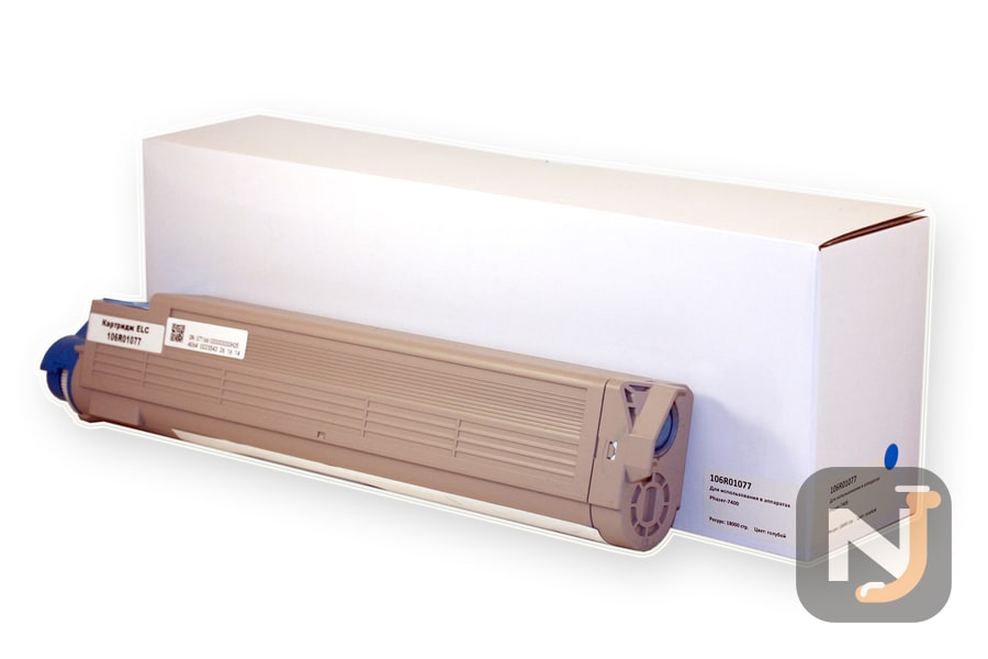 Картридж 106R01077 для Xerox PHASER 7400 голубой ELC (18000 стр), Красноярск