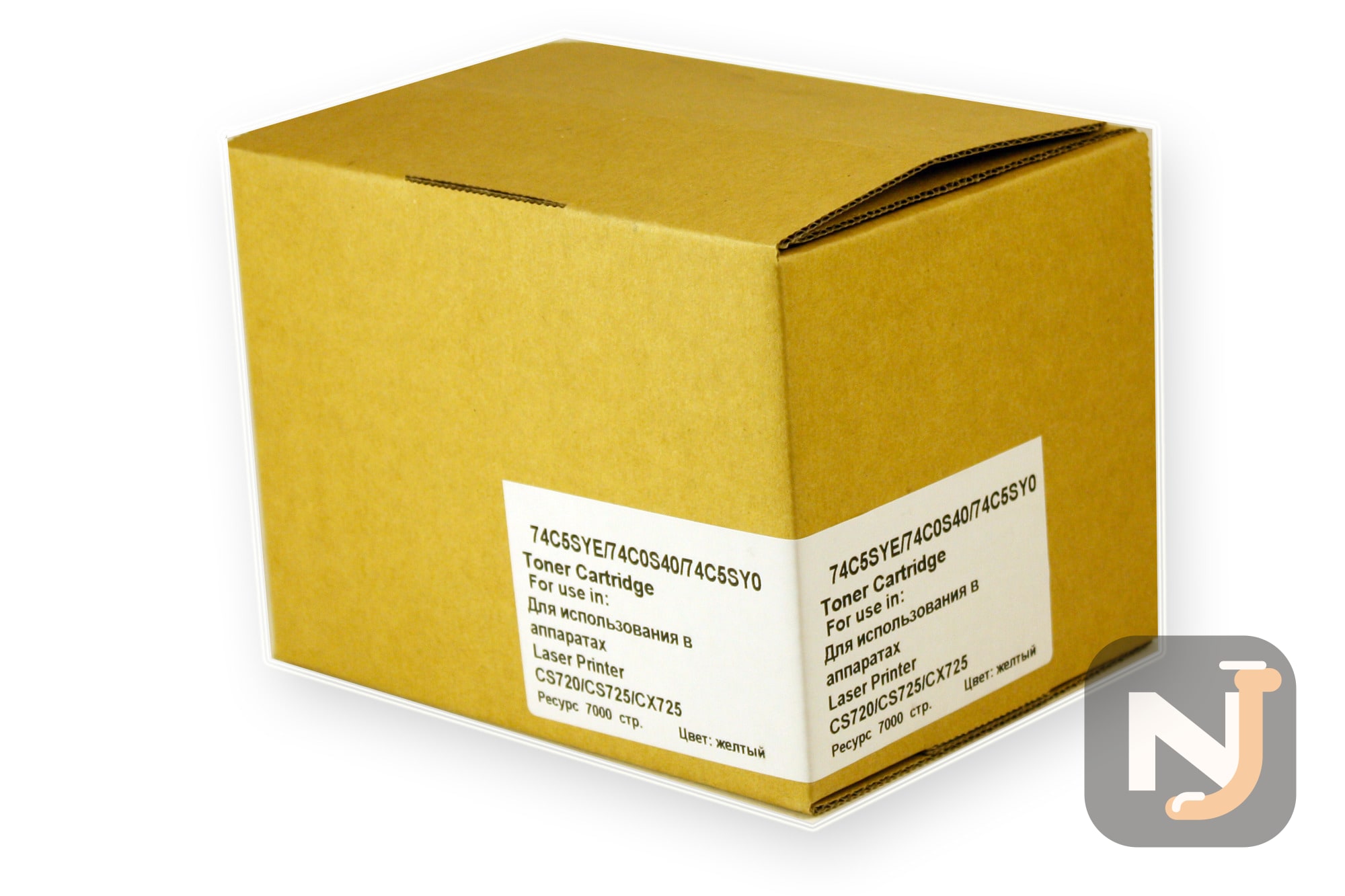 Картридж 74C5HYE/74C0S40/74C5SY0 для Lexmark CS720/CS725/CX725  ELC жёлтый (7000 стр.), Красноярск