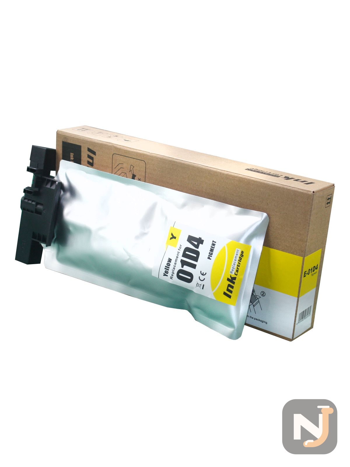 Картридж C13T01D400 для Epson WorkForce Pro WF-C529RDW, WF-C579RDWF желтый ELC, Красноярск