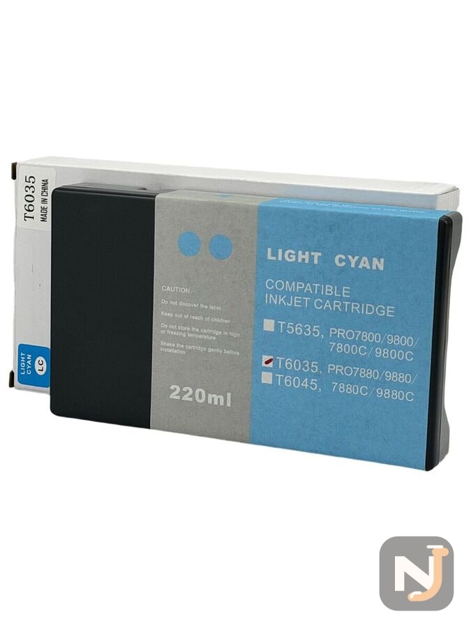 Картридж C13T603500 для Epson St Pro 7880/9880 ELC Светло-Голубой ( 220мл.), Красноярск