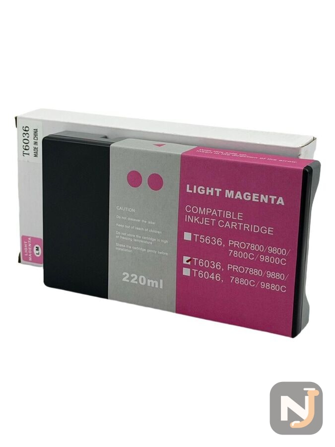 Картридж C13T603600 для Epson St Pro 7880/9880 ELC Светло-Пурпурный ( 220мл.), Красноярск