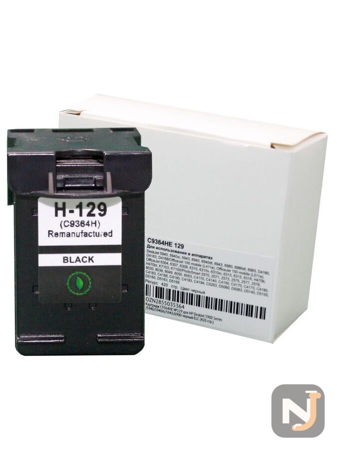 Картридж C9364HE  №129 для HP DeskJet 5900 Series/5940/5940Xi/5943/6900 черный ELC (420 стр.), Красноярск