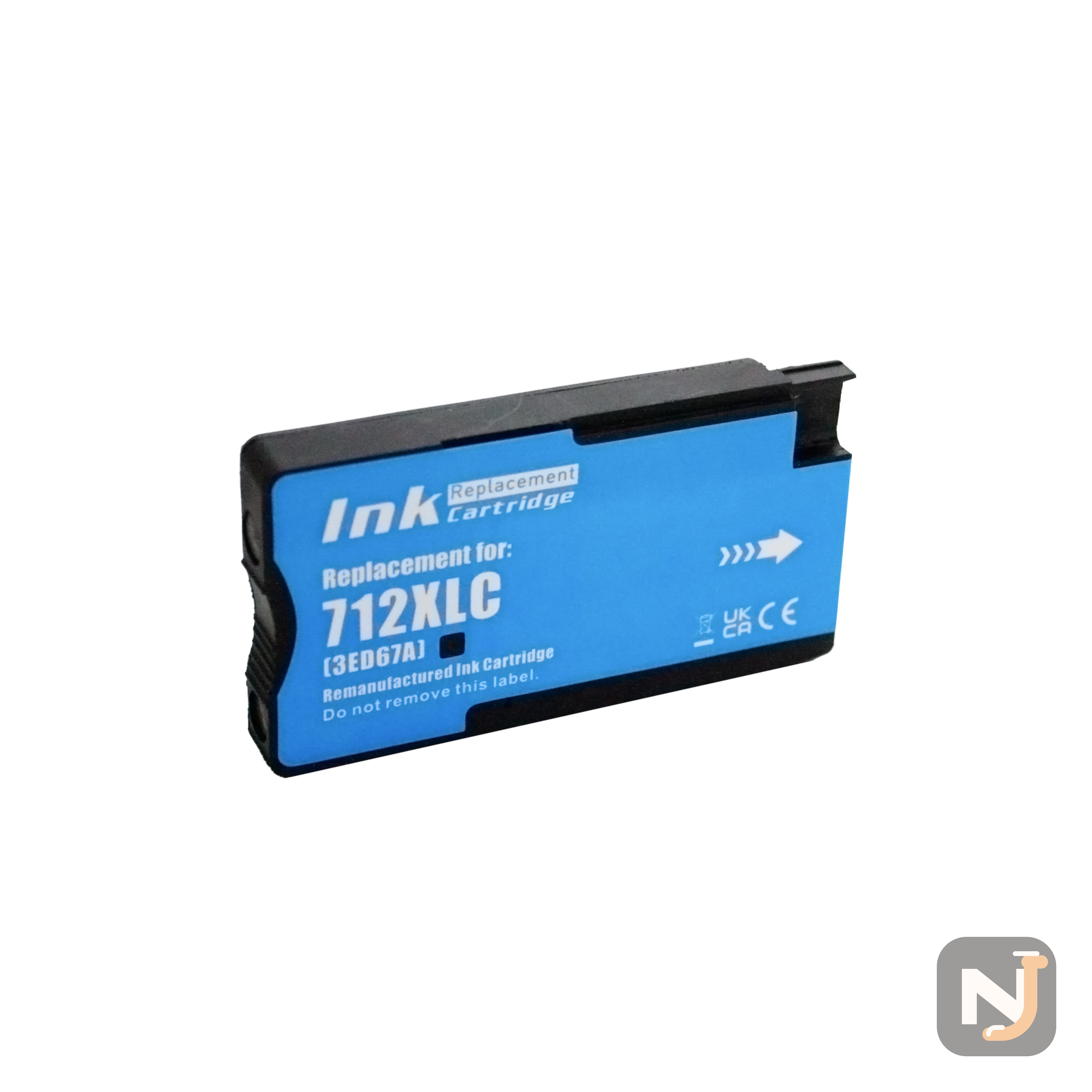Картридж 3ED67A 712 C для HP DesignJet-Studio T210/T230/T250/T630/T650 Голубой (29 мл.) ELC, Красноярск
