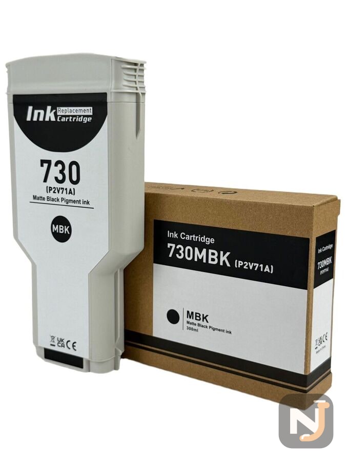 Картридж P2V71A 730 MBK для HP DesignJet T1700 Черный Матовый ELC (300 мл.), Красноярск