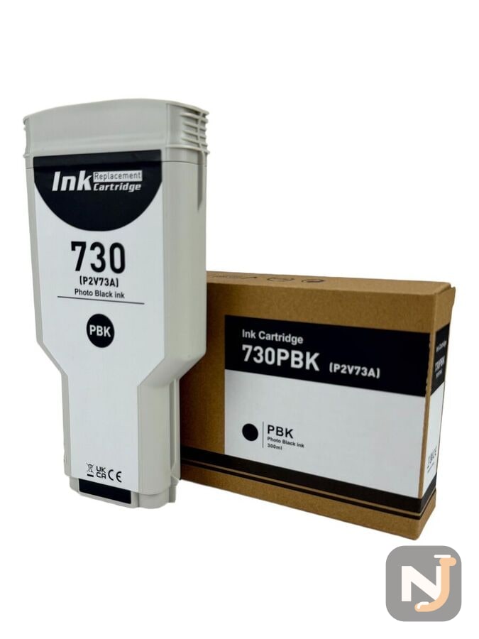 Картридж P2V73A 730 PBK для HP DesignJet T1700 Черный ELC (300 мл.), Красноярск