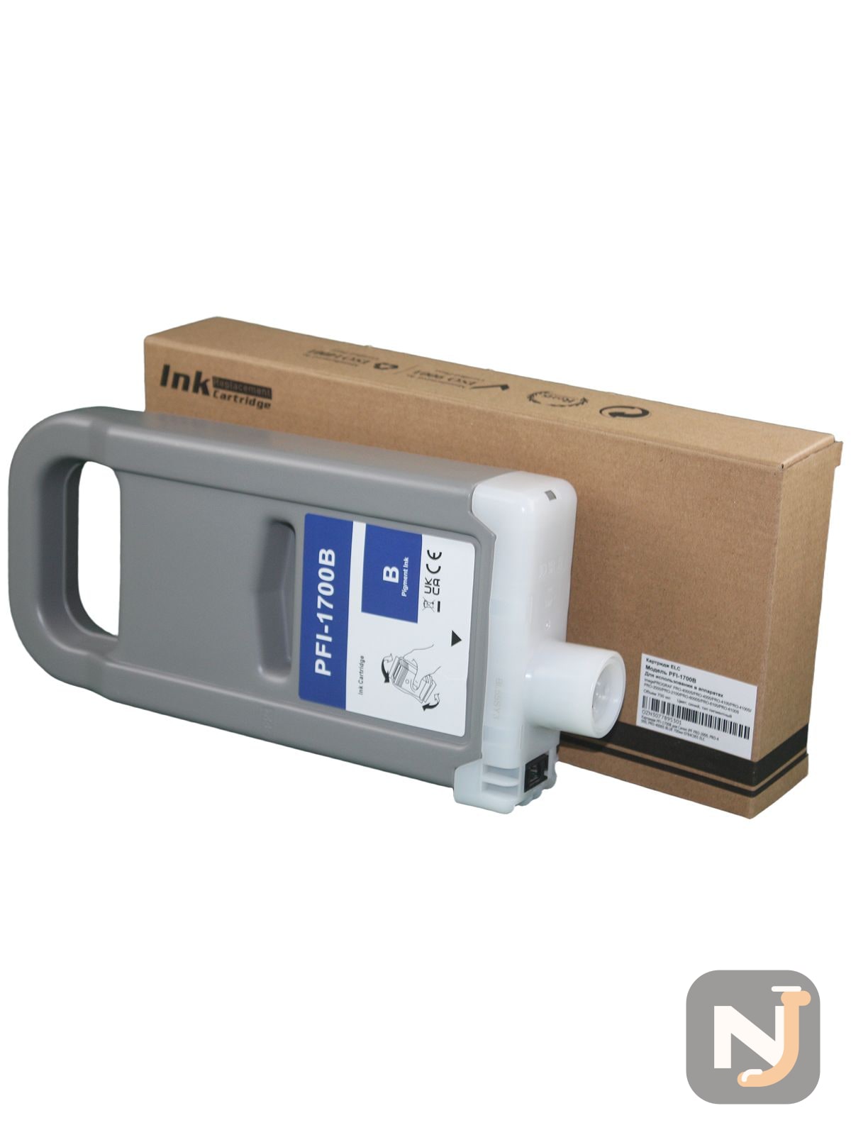 Картридж PFI-1700B для Canon iPF PRO-2000, PRO-4000, PRO-4000S BLUE 700мл 0784C001 ELC, Красноярск