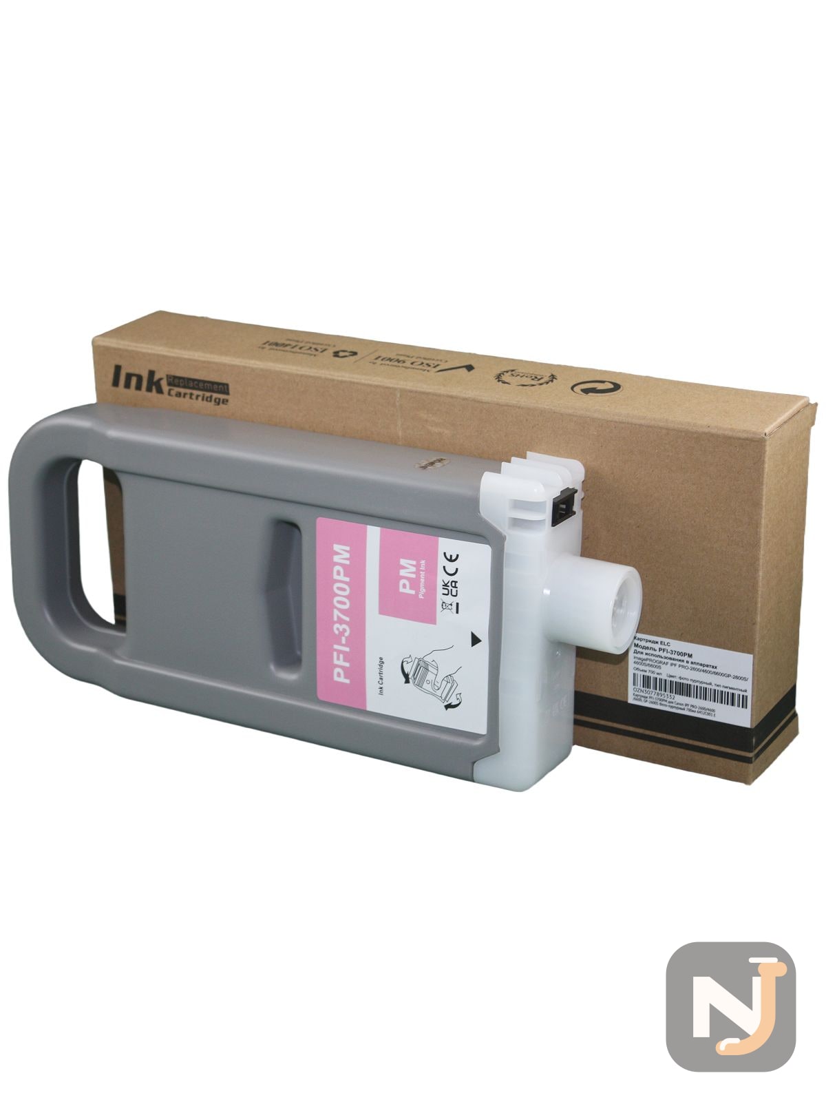 Картридж PFI-3700PM для Canon iPF РRO-2600/4600/6600, GP-2600S Фото-пурпурный 700мл 6452C001 ELC, Красноярск