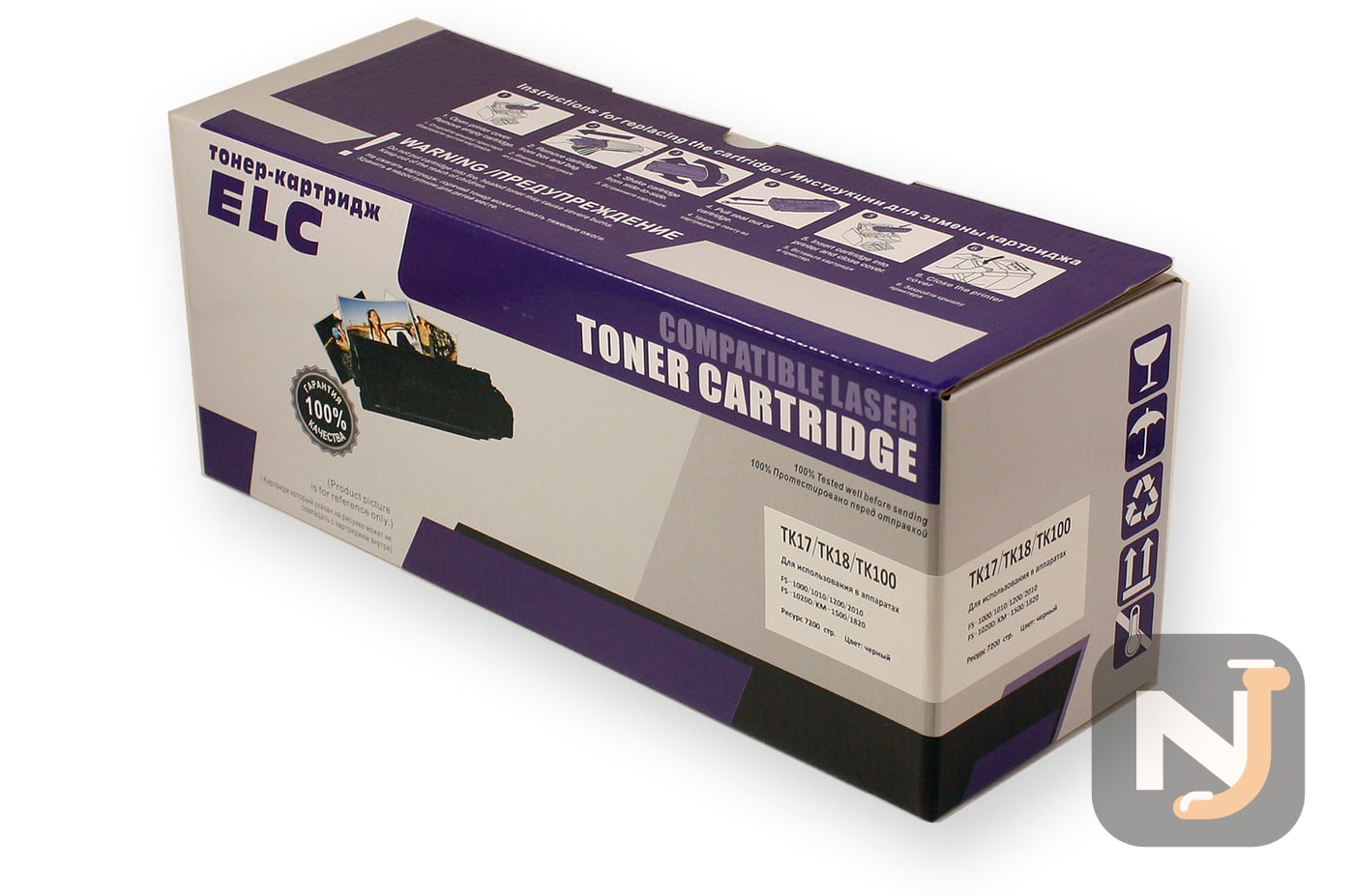 Картридж TK-17/TK-18/TK-100 для Kyocera FS 1000/1010/1050/1018/1020/1118 ELC (7200 стр.), Красноярск
