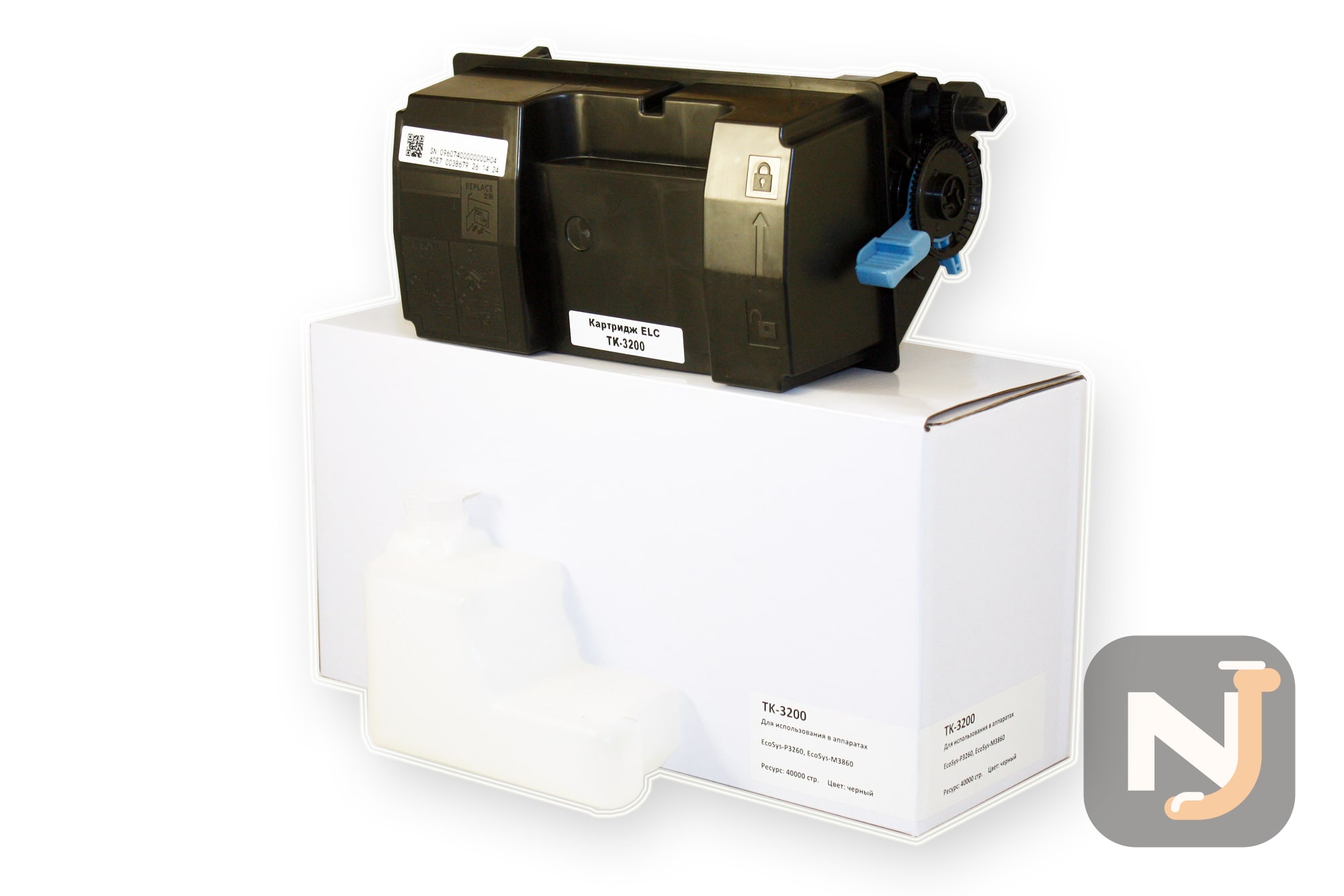Картридж TK-3200 для Kyocera EcoSys-P3260/EcoSys-M3860 (40000) ELC с чипом, Красноярск