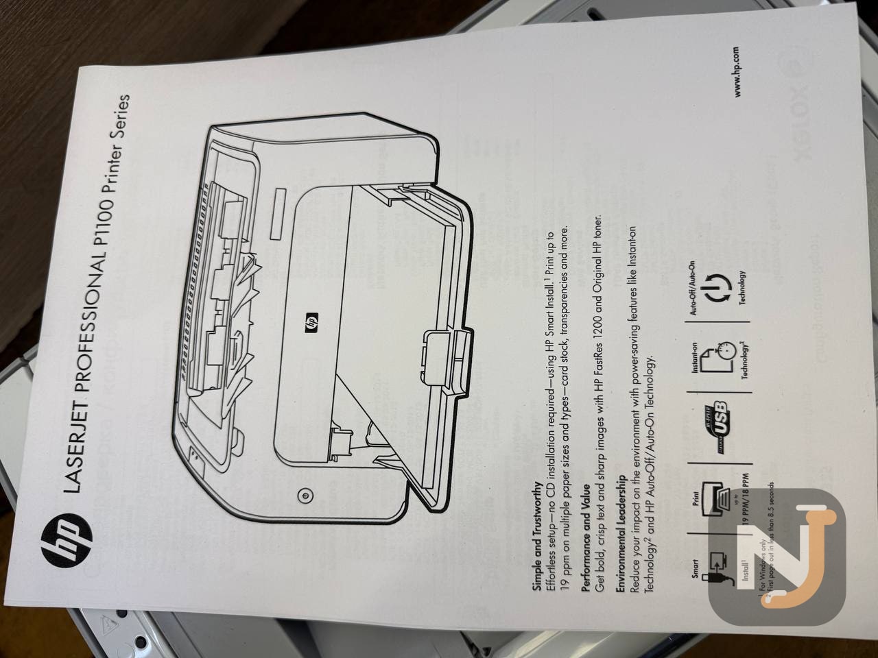 HP LaserJet Pro P1102 — миниатюра 2