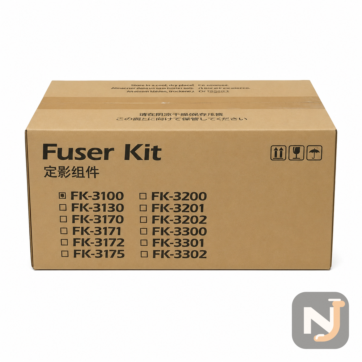 Узел термозакрепления Kyocera FK-3100, Абакан